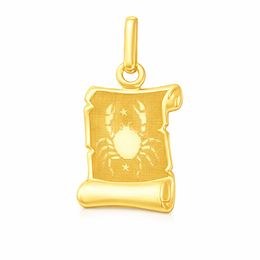 Zlatý přívěsek FE-22661 znamení zvěrokruhu RAK