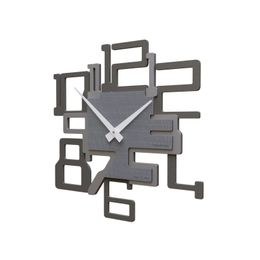 Hodiny CalleaDesign 11-011-65 Pendulum Kurt 54 cm rubín