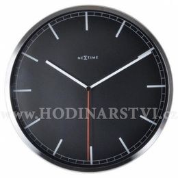 Hodiny NEXTIME 3071zw Company Black Stripe 35cm