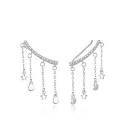 MOISS stříbrné náušnice HVĚZDA