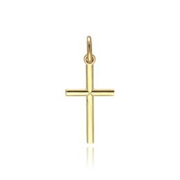 MOISS přívěsek ze žlutého zlata KŘÍŽEK