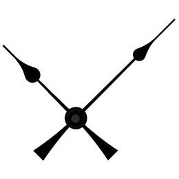 Hodinový strojek s tichým chodem včetně ručiček HRP203