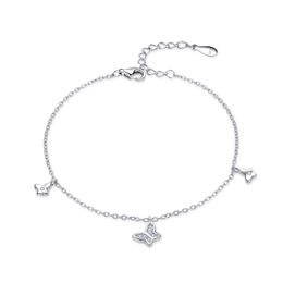 MOISS stříbrný náramek MOTÝL