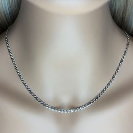 Stříbrný 925/1000 řetízek figaro S1002