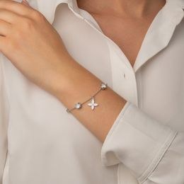 Stříbrný 925/1000 náramek panzer S1011