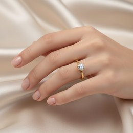 MOISS prsten ze žlutého zlata