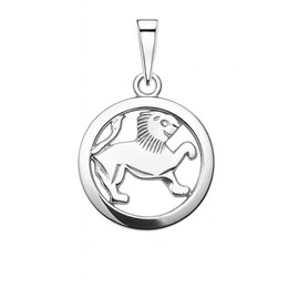 Stříbrný přívěs zvěrokruh Lev kroužek
