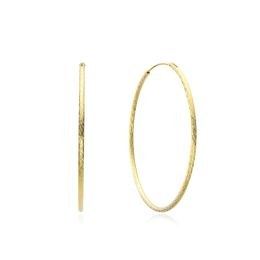 MOISS stříbrné náušnice GOLD