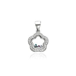 MOISS stříbrný přívěsek KVĚTINA