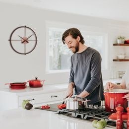 Bílé digitální hodiny s češtinou LAVVU MODIG řízené rádiovým signálem LCX0010