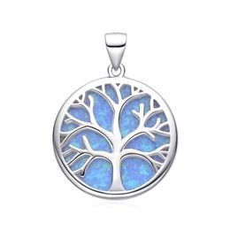 MOISS stříbrný přívěsek OPÁL STROM