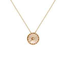 Stříbrný zlacený řetízek s přívěskem Victoria Cruz A3039-02DG