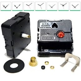 Hodinový strojek UTS - komplet s opačných chodem a vlastním výběrem ručiček