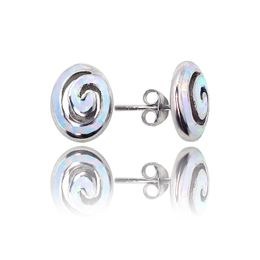 MOISS opálové stříbrné náušnice