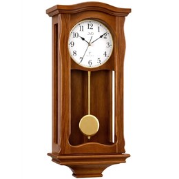 JVD NR2219.3 - Dřevěné kyvadlové hodiny řízené signálem s mnoha funkcemi