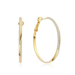 MOISS stříbrné náušnice GOLD