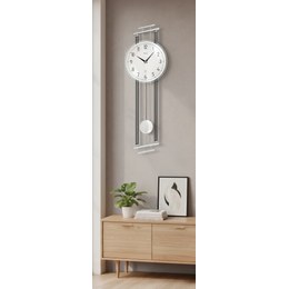 Hodiny CalleaDesign 10-004-1 Breath 30 cm bílá