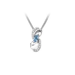 MOISS stříbrný přívěsek TOPAZ