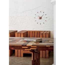 Designové nástěnné hodiny Nomon Bilbao BilbaoBB L černé 110cm