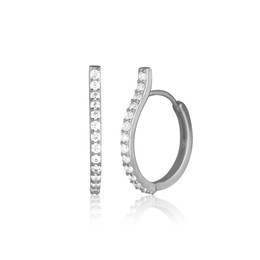 Náušnice JVD SVLE3273XF3BI00 stříbrné