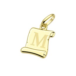 Zlatý 585/1000 přívěsek písmeno " M"
