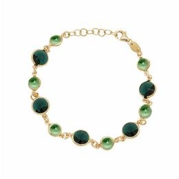 Stříbrný zlacený náramek Victoria Cruz A0692-20DP