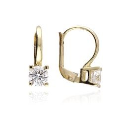 MOISS náušnice ze žlutého zlata