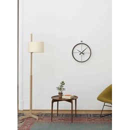 KUBRi KU3002 - Odstín ořech - dřevěné hodiny od českého výrobce s tichým chodem v mnoha velikostech