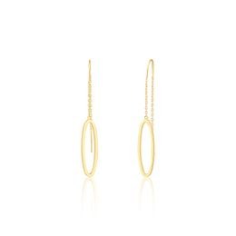 Náušnice JVD SVLE1874X75GO00 stříbrné