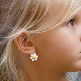 MINET Stříbrné náušnice KROUŽKY s bílými zirkony