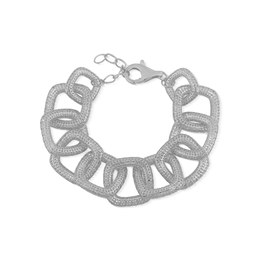 Náramek JVD SVLB0937S750018 stříbrný