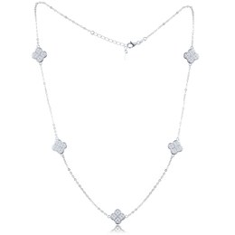 Stříbrný řetízek s přívěskem Victoria Cruz A3039-04HG