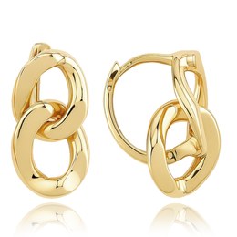 MINET Luxusní zlaté náušnice Au 585/1000 2,60g