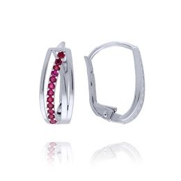 MOISS náušnice z bílého zlata