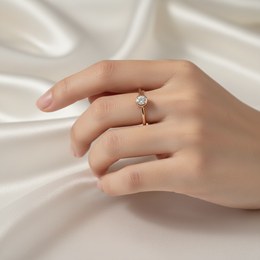 MOISS prsten ze žlutého zlata