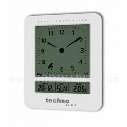 Budík s analogovým LCD displejem a teploměrem WT 745W