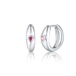 Náušnice JVD SVLE0848SH2R200 stříbrné