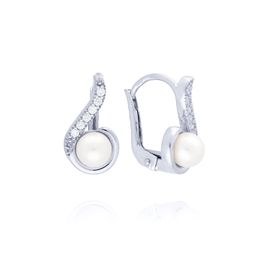 MOISS náušnice z bílého zlata