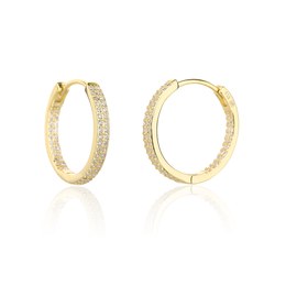 Náušnice JVD SVLE3376XJ6GO00 stříbrné