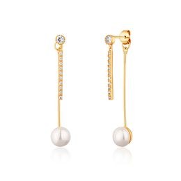 Náušnice JVD SVLE1585XD2GP00 stříbrné