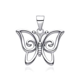 MOISS stříbrný přívěsek MOTÝL