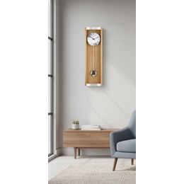 Nástěnné hodiny řízené rádiovým signálem s českým dnem v týdnu TFA 60.4516.54