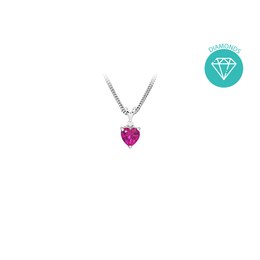 Přívěsek JVD BRILIANT SVLP0509SH8R100 stříbrný