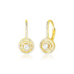 Náušnice JVD SVLE3193XH2GO00 stříbrné