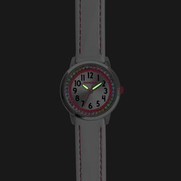 CLOCKODILE Bílé dívčí dětské hodinky s kamínky