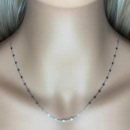 Zlatý 585/1000 řetízek žiletkový 1085