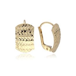 MOISS náušnice ze žlutého zlata