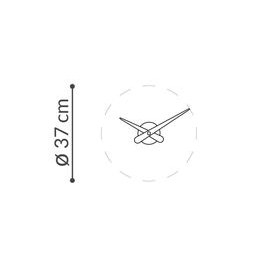 Designové nalepovací hodiny I200NV IncantesimoDesign 90-100cm