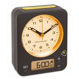 TFA 60.1511.01.07 COMBO - analogový budík s rádiově řízeným časem