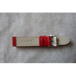 Reflexní růžový řemínek na suchý zip k dětským hodinkám CLOCKODILE CSX0024
